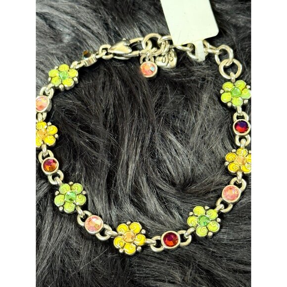 Brighton Garden of Eden Flower Bracelet - Picture 4 of 6